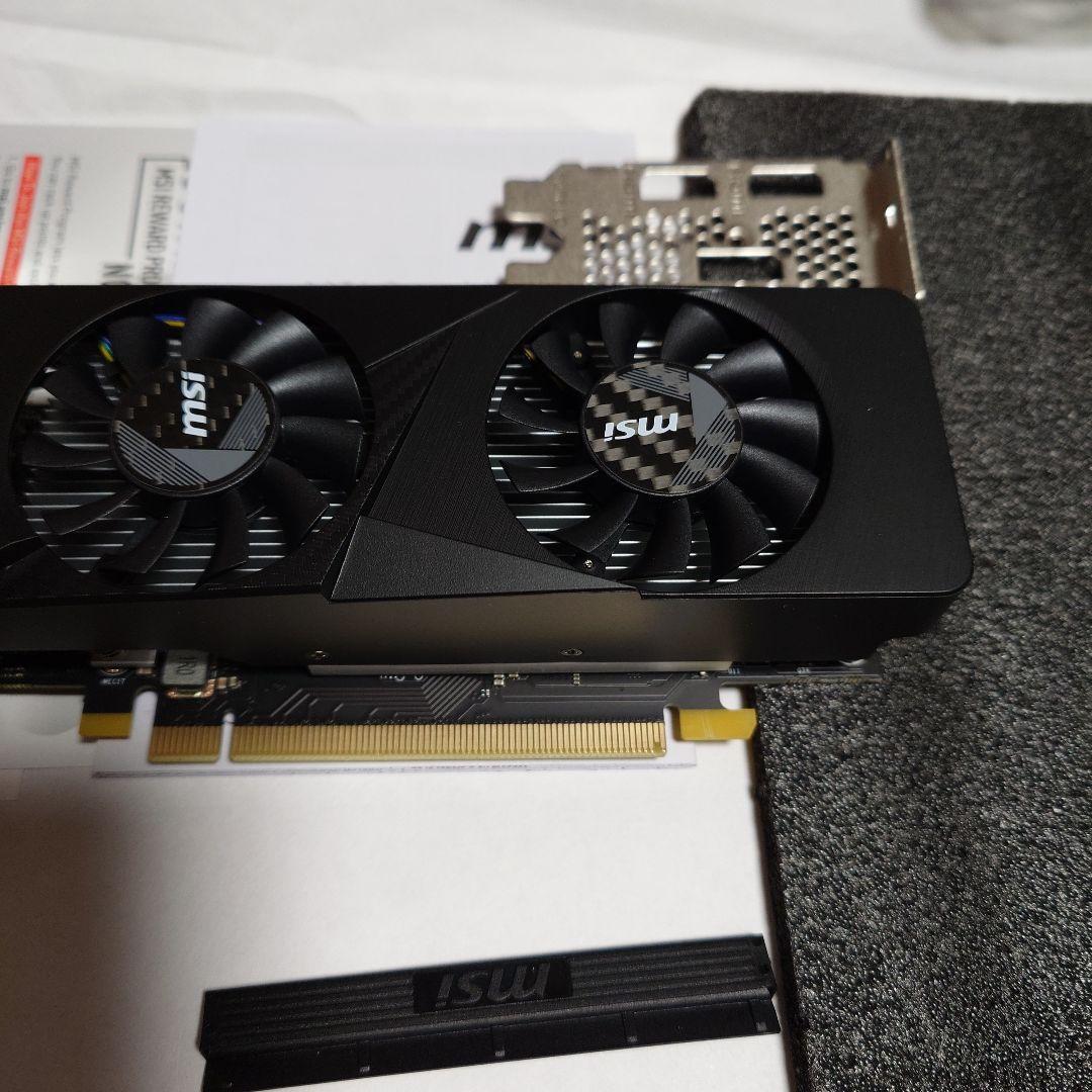 MSI GeForce RTX 3050 Lp 6GB ロープロ