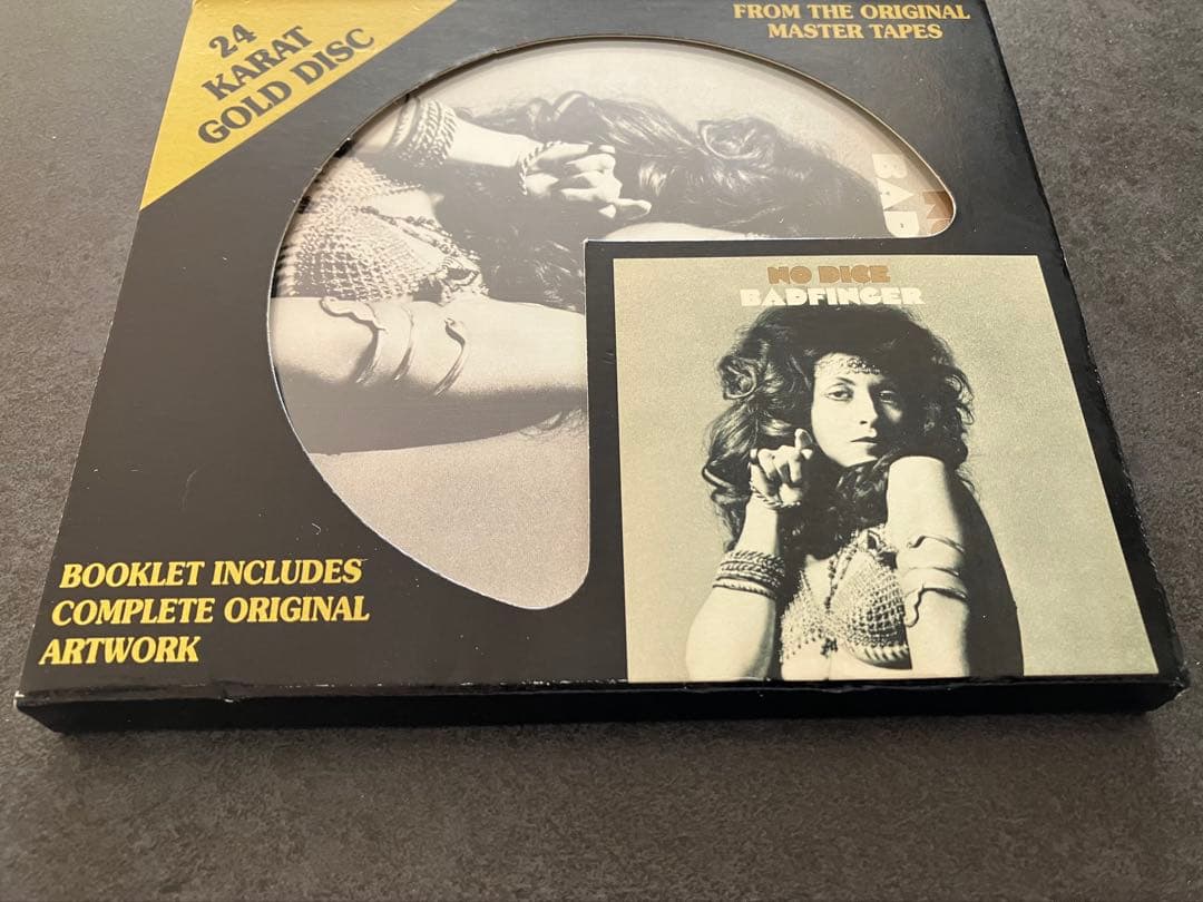 洋楽 Badfinger No Dice 24K Gold Disc