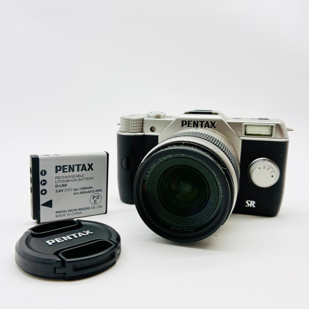 【美品】PENTAX Q10 コンパクトデジタルカメラ バッテリー付 動作確認済