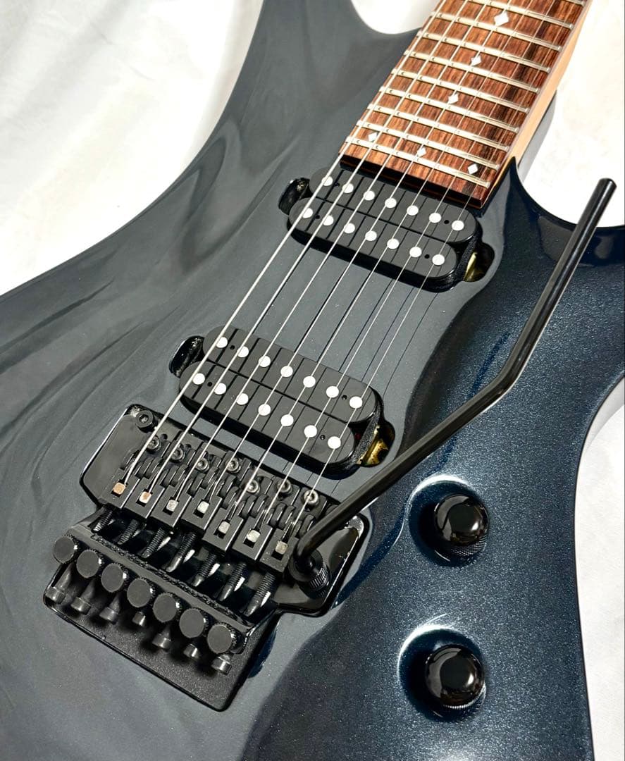 【新品弦張替済】Progauge 7弦ギター フロイドローズ シェクター