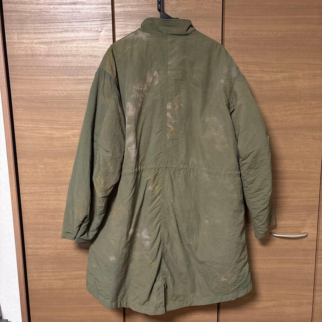 u*8様 Needles モッズコート Sサイズ オリーブ ブリーチ