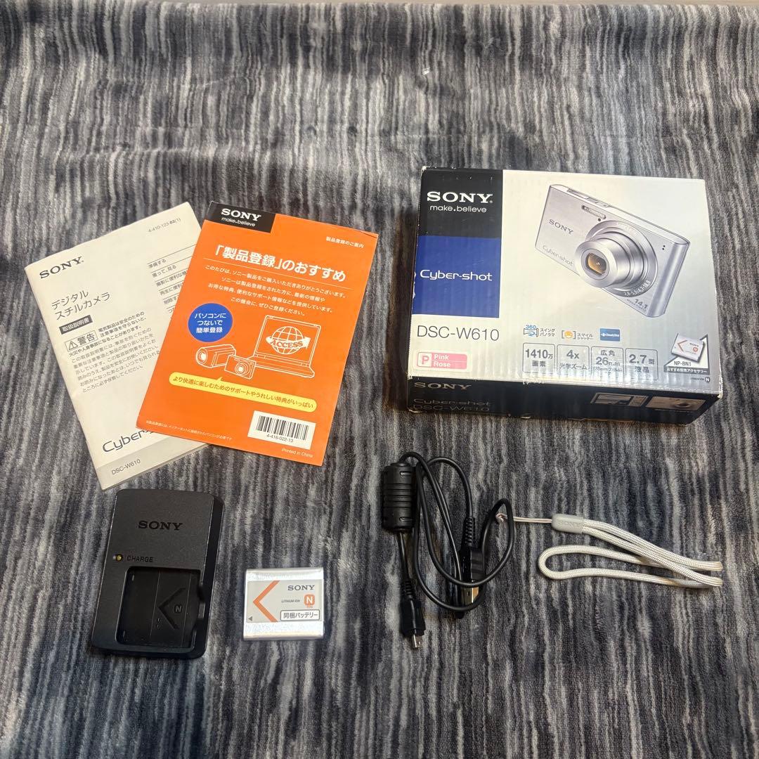【極美品】SONY Cyber-shot DSC-W610
