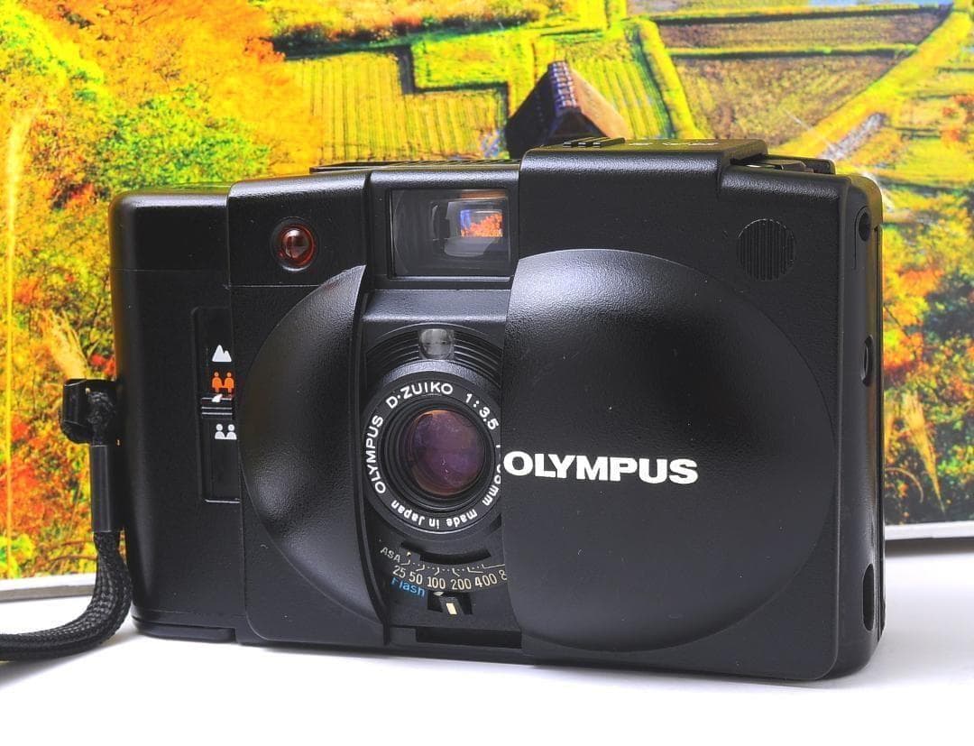 OLYMPUS XA2 ブラック フィルムカメラ レトロ 写ルンです卒業に
