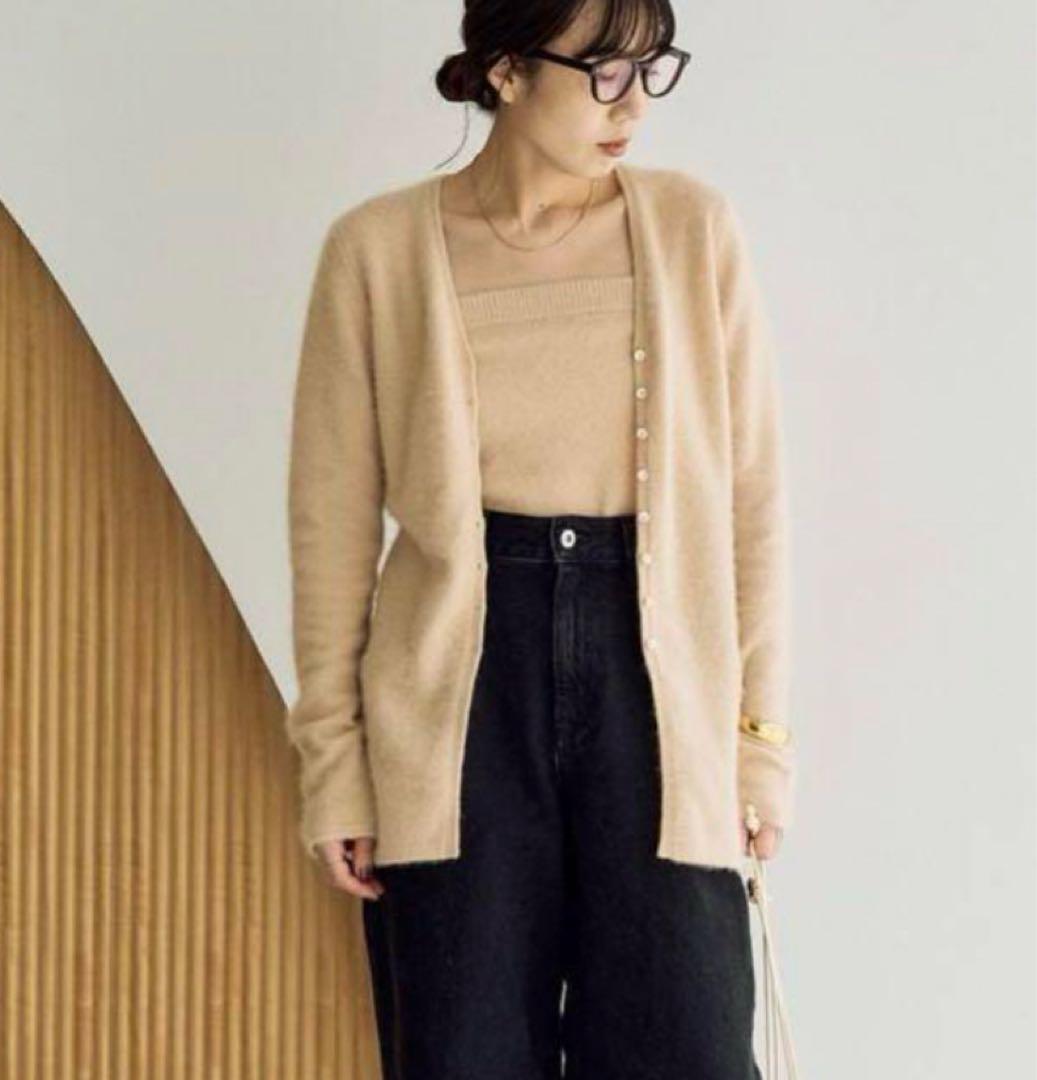 plage light fur ビスチェ