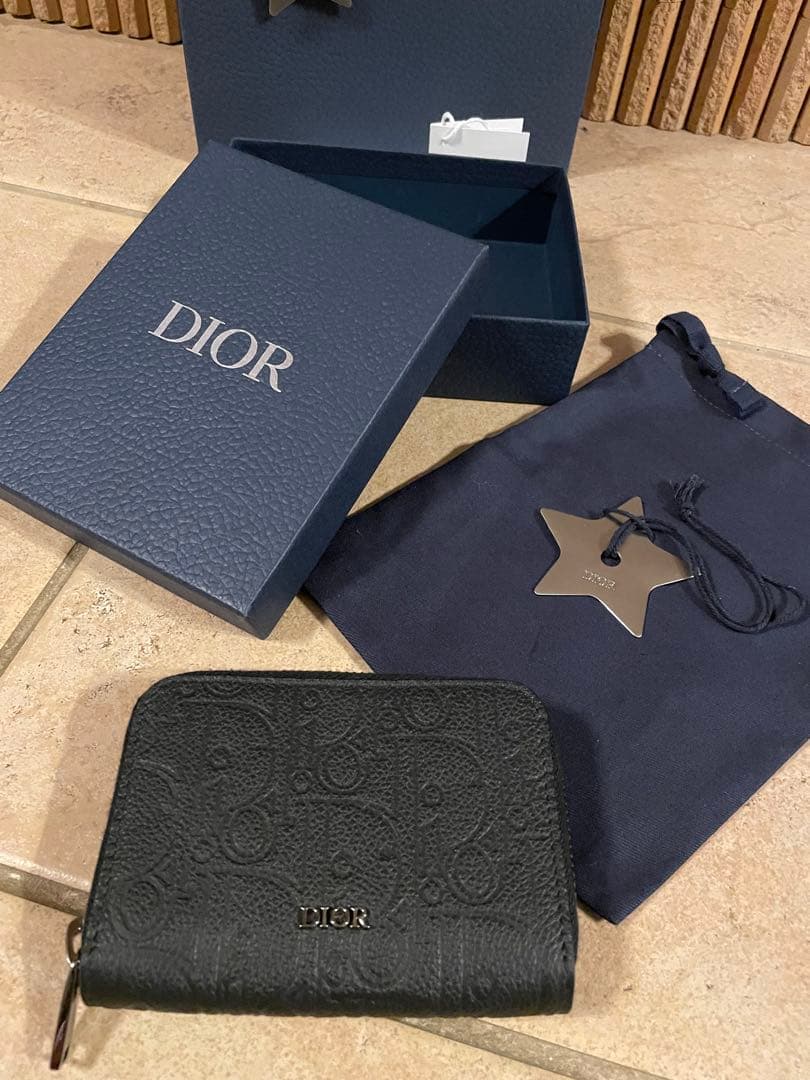 Dior メンズ　ジップケース　ウォレット　新品同様