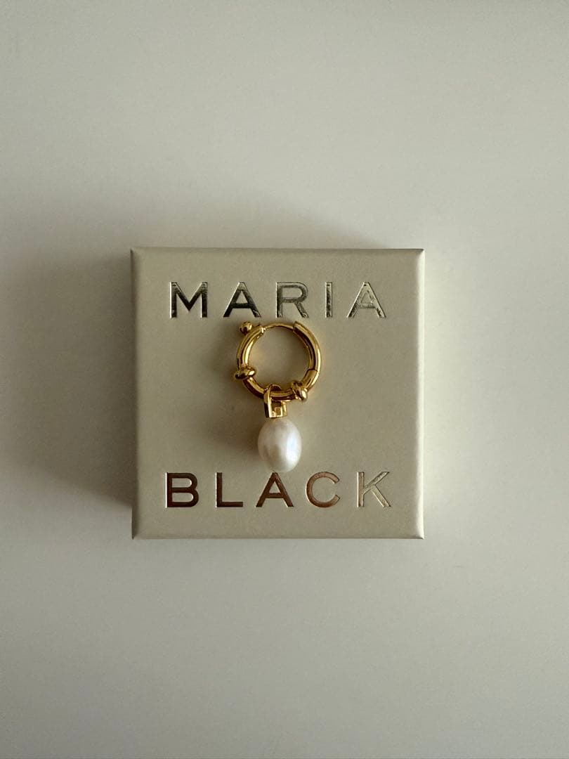 MARIA BLACK パールピアス chacha