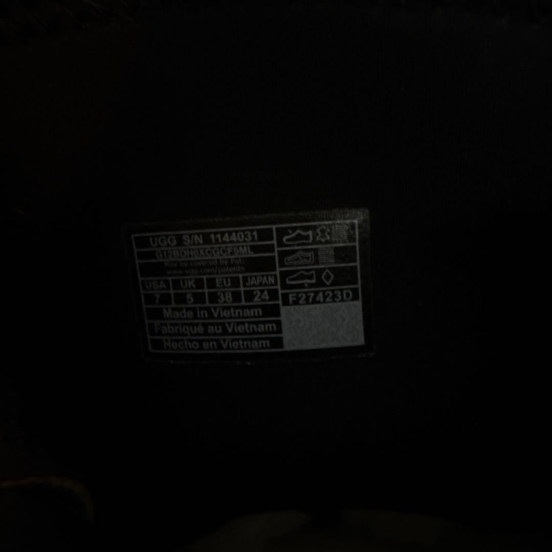 UGG ブラック ブーツ　CLASSIC DIPPER ムートン　ロング