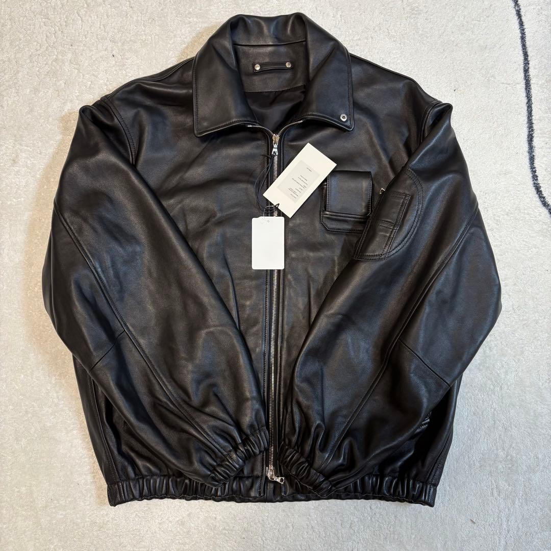 【新品未使用】ssstein☆レザージャケット☆M☆黒