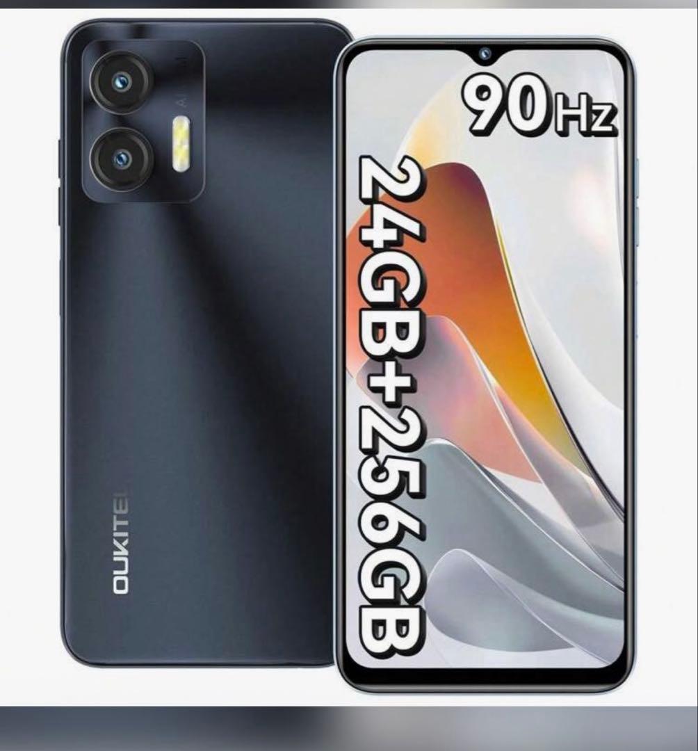 OUKITEL C36 スマートフォン 256GB/1TB Android 14