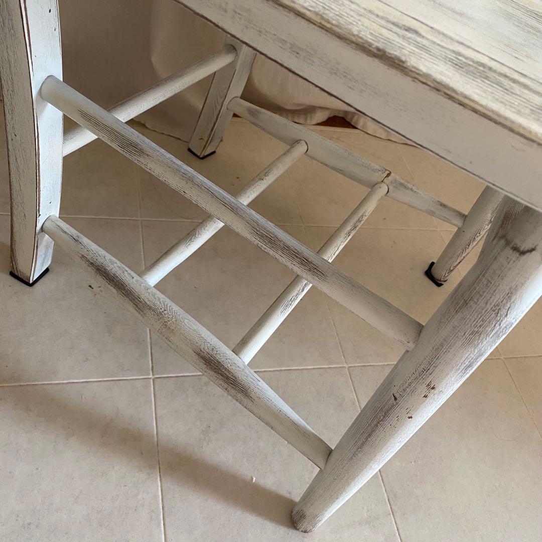 jon living 北欧　シャビーシック　チャーチチェア　椅子　チェア　白家具