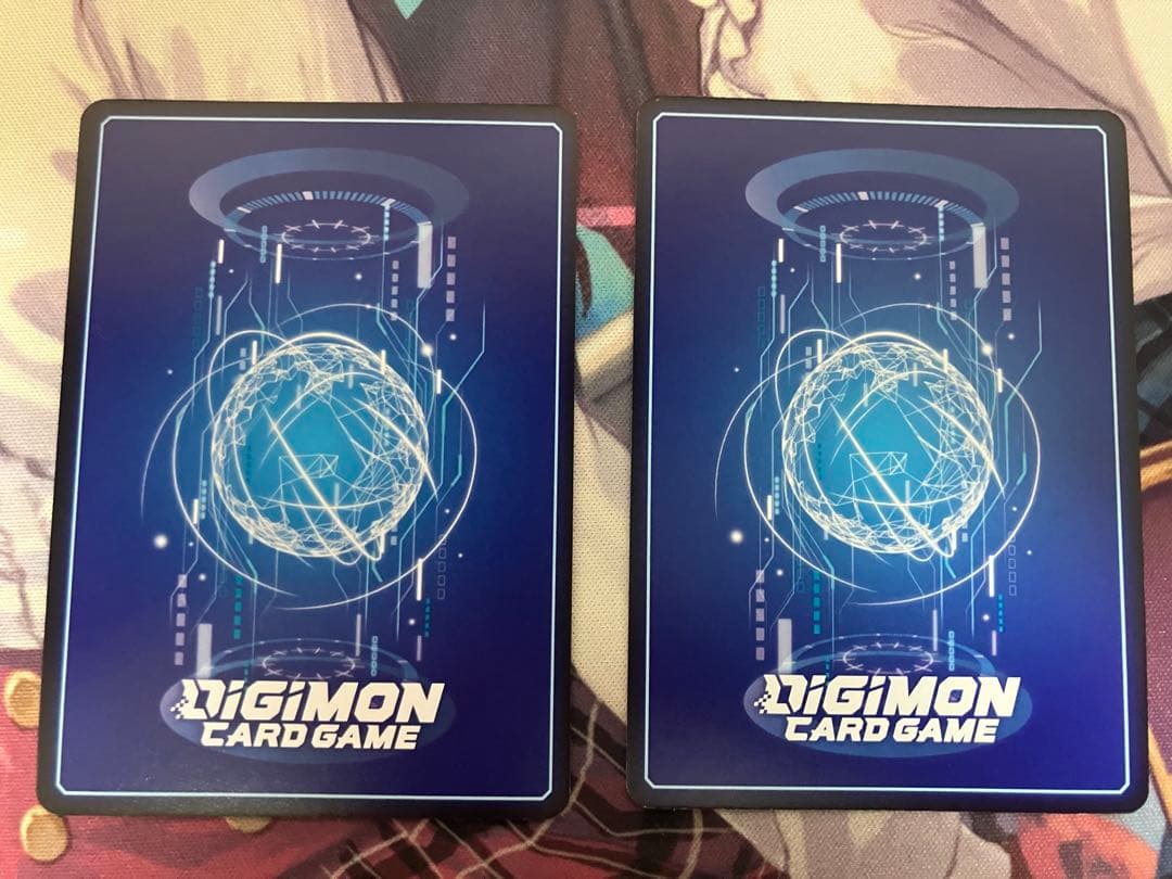 デジモンカード　アルファモン：王竜剣ACE SRパラレル SR 2枚セット