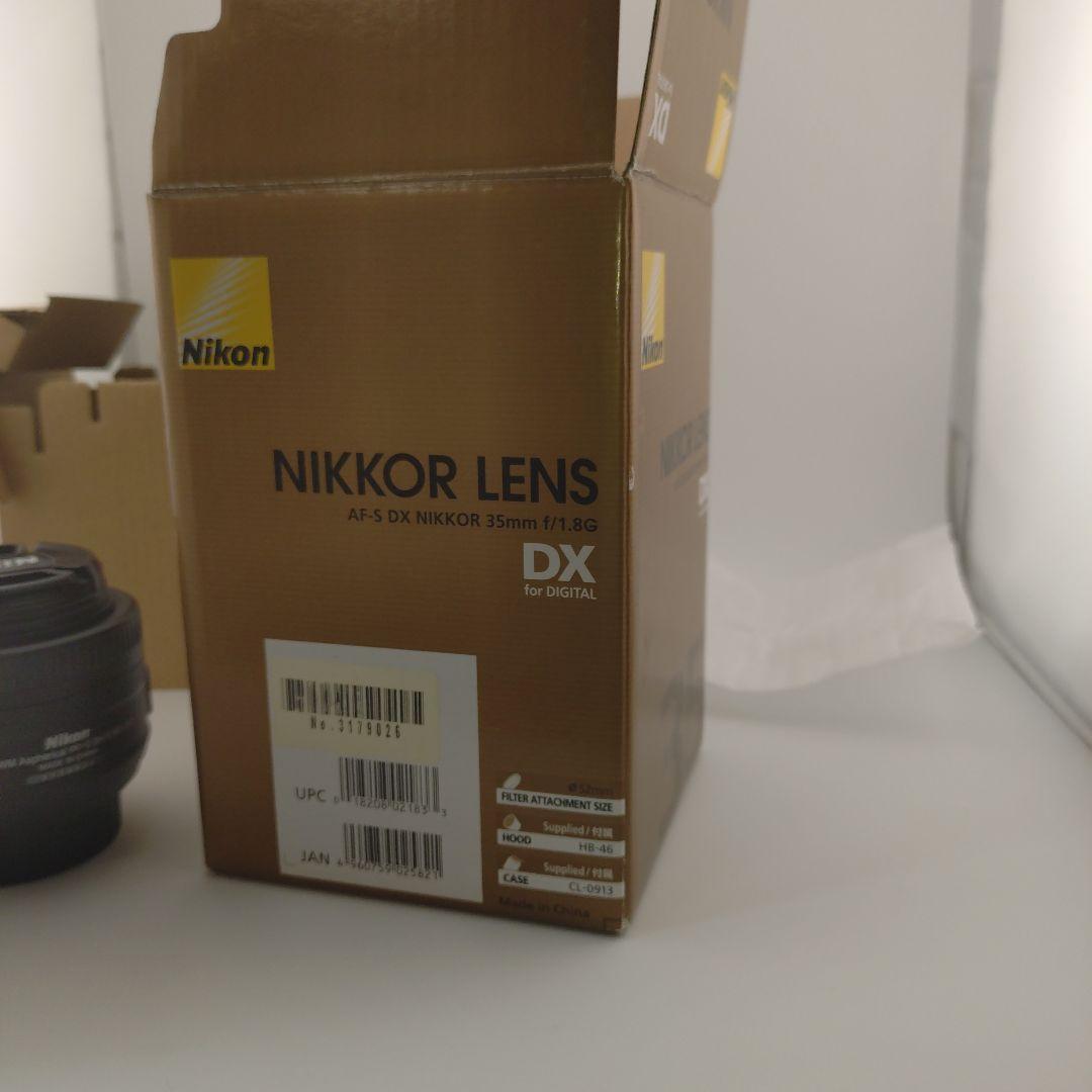 レンズ(ズーム) Nikon AF-S DX NIKKOR 35mm f1.8 G