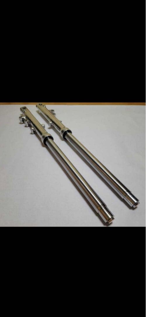 最終値下ゼファー400フロントフォークOH後未使用品/新品インナーチューブ39π