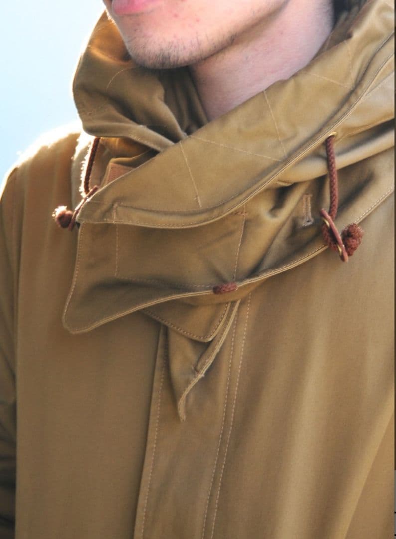 ガラアーベント モッズコート 黒 ブラック ロング丈 M