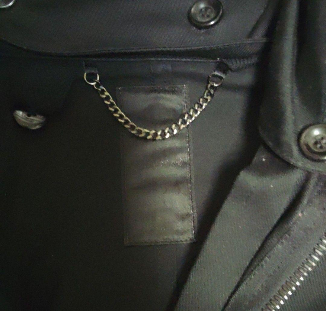 ガラアーベント モッズコート 黒 ブラック ロング丈 M