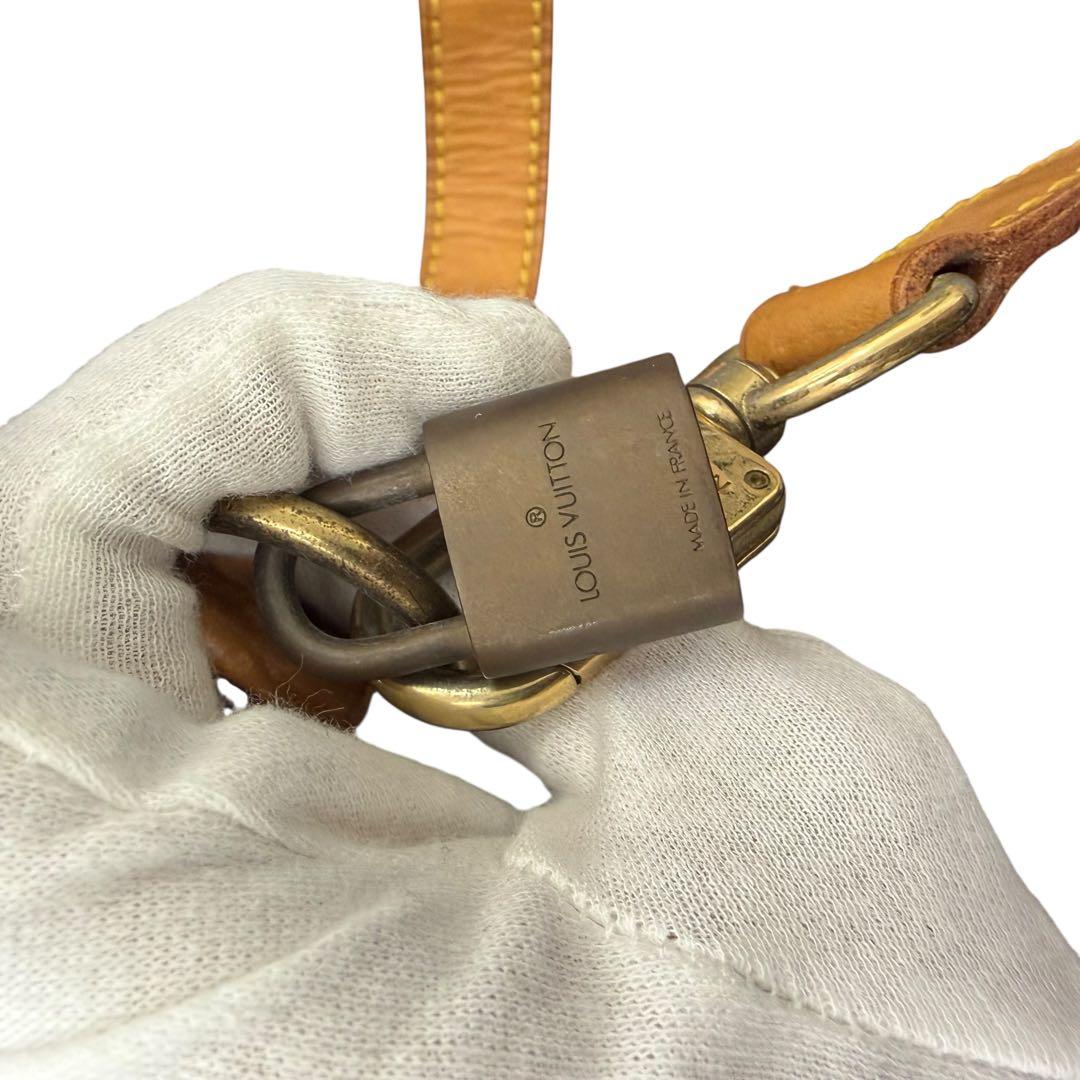 [鑑定済] ルイヴィトン モノグラム キーポルバンドリエール55 M41414