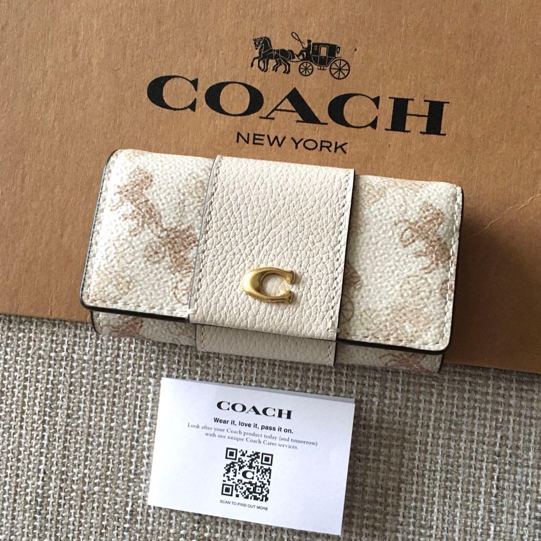 新品★COACH コーチ 定価19,800円 レザー 6連キーケース