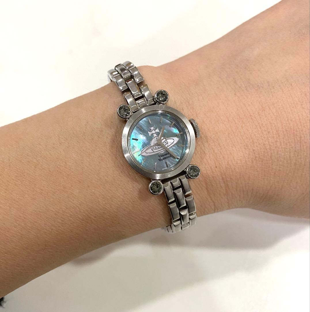 Vivienne Westwood ダイヤモンドシェルウォッチ 腕時計