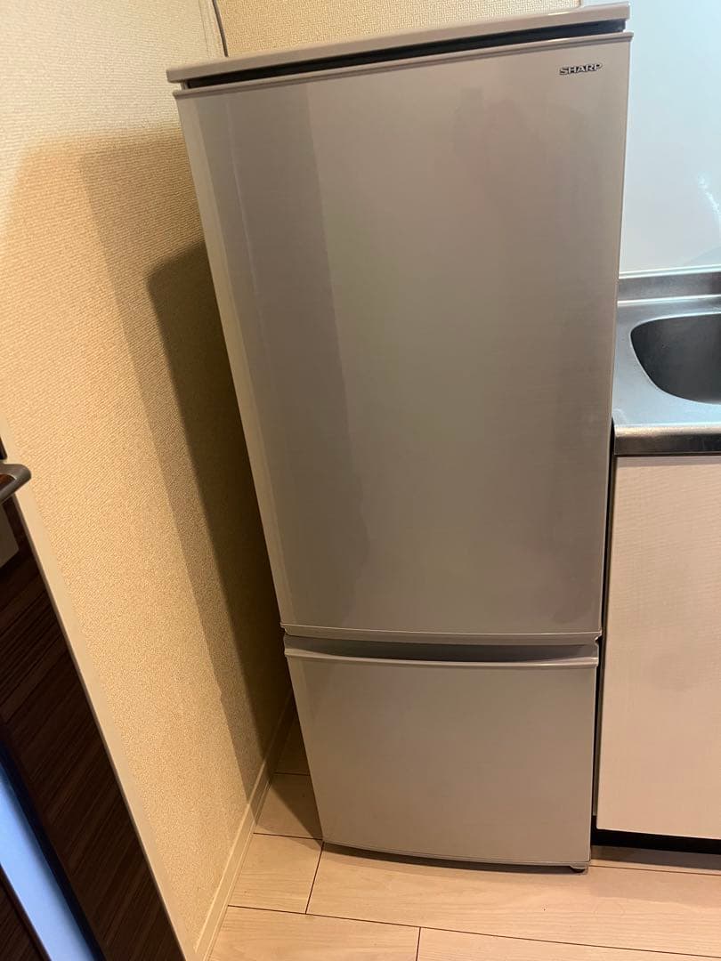 【送料無料】SHARP シャープ 冷蔵庫 SJ-D17D-S 167L