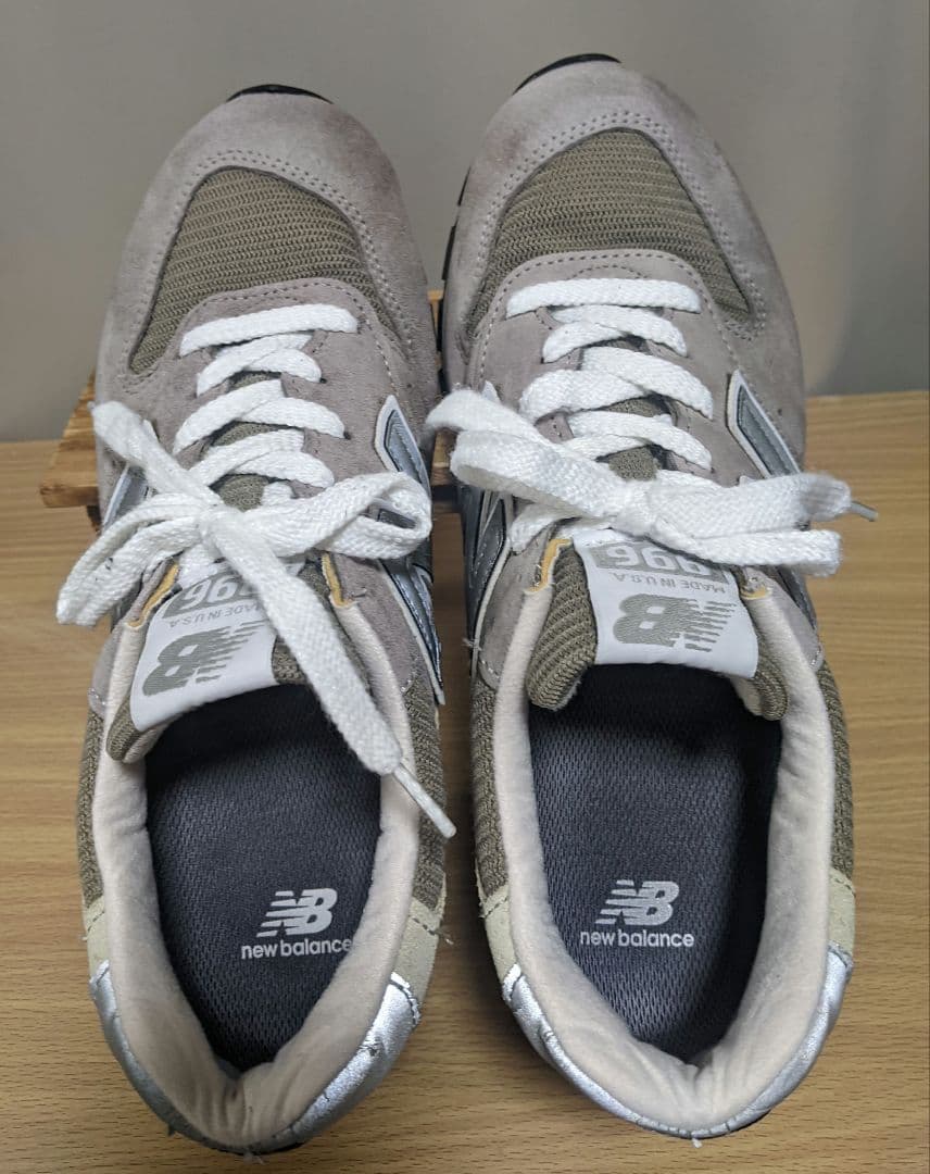 New BalanceM996　USA製　ランニングシューズグレーサイズ26cm