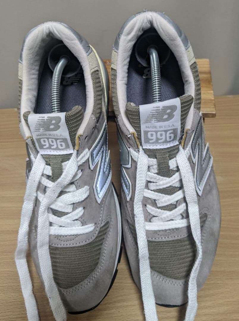 New BalanceM996　USA製　ランニングシューズグレーサイズ26cm