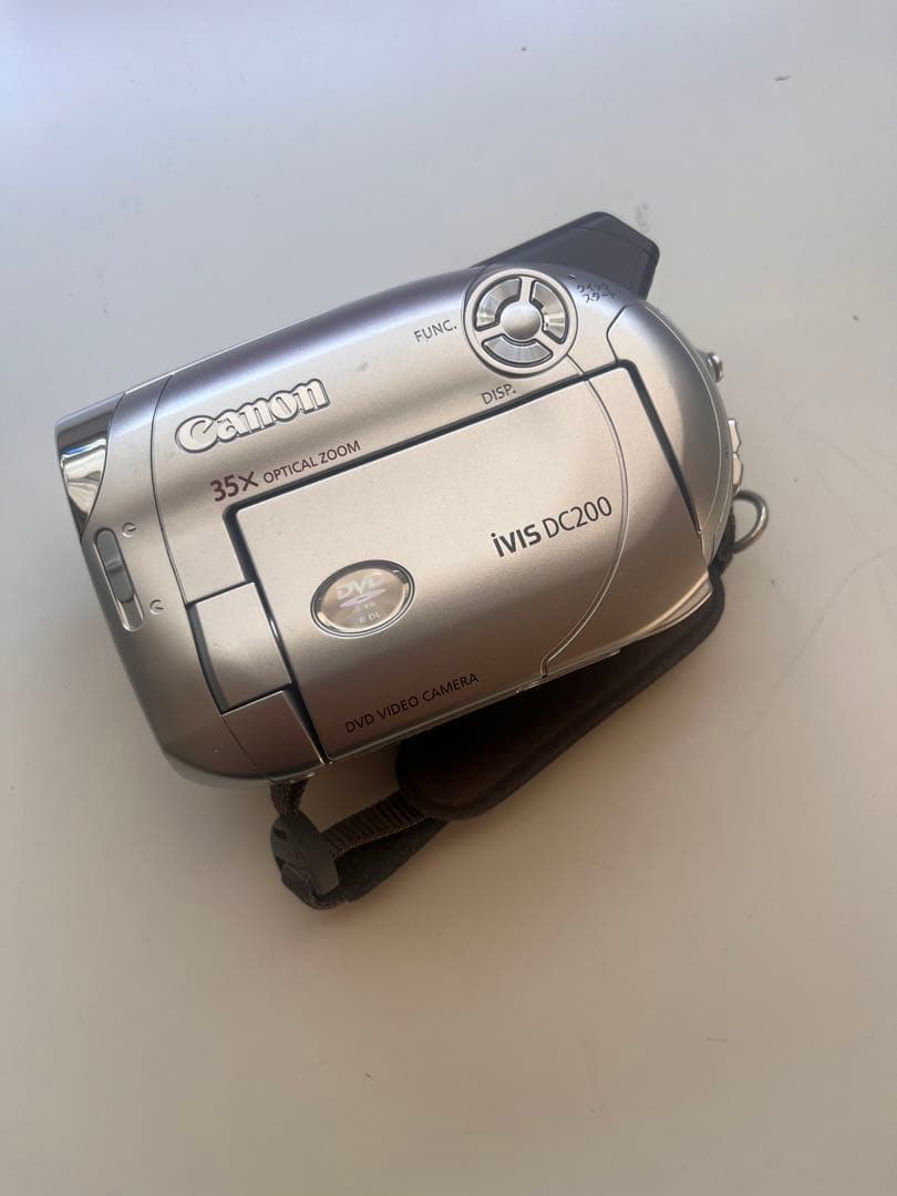 Canon IVIS DC200 35倍光学ズーム DVDビデオカメラ