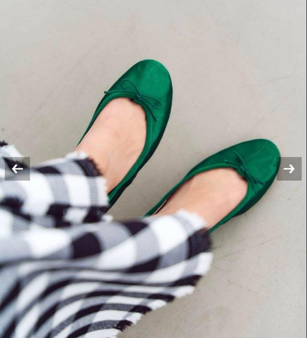 IENA 別注 ポルセリ バレエシューズ 極美品