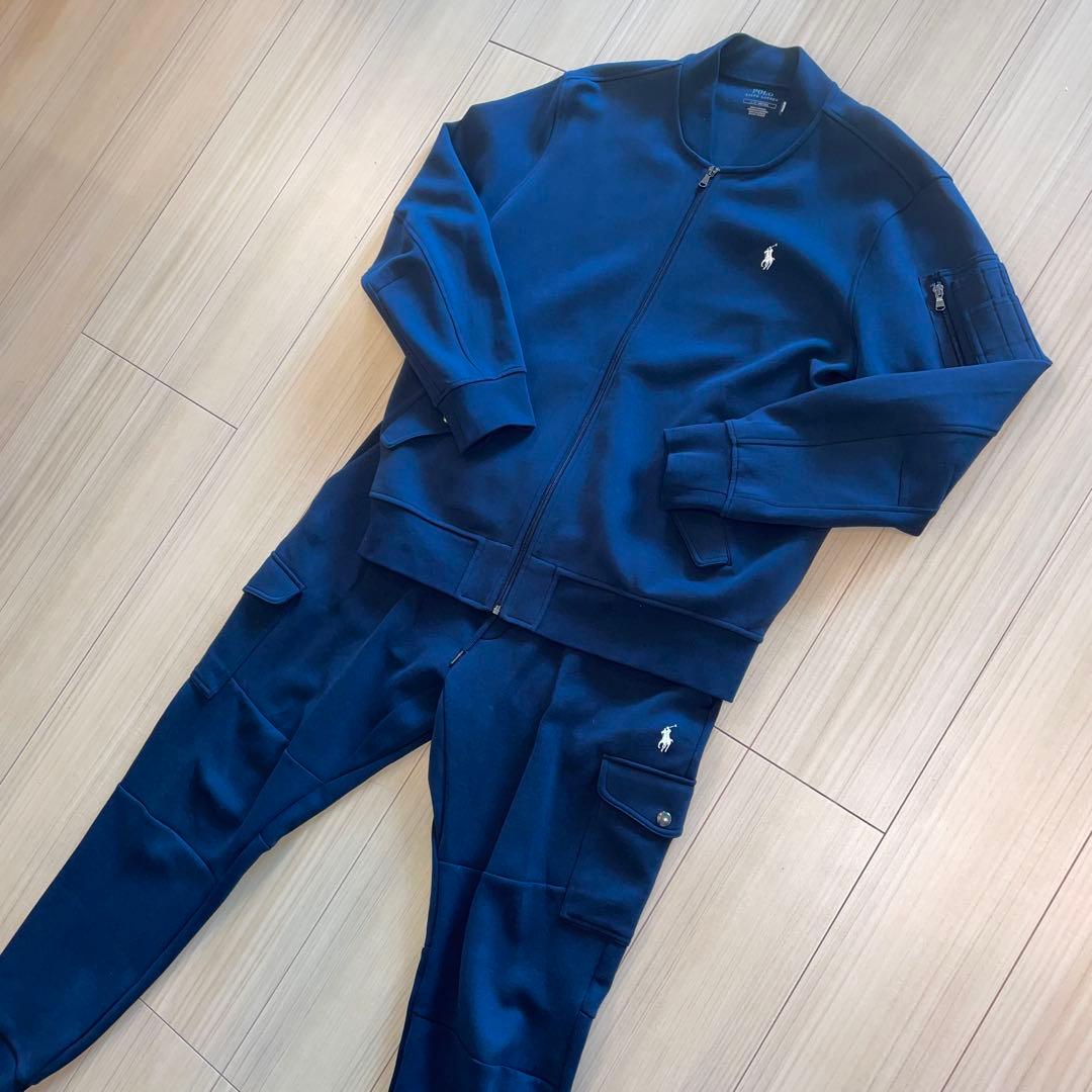 ラルフローレン　セットアップ　ネイビー
