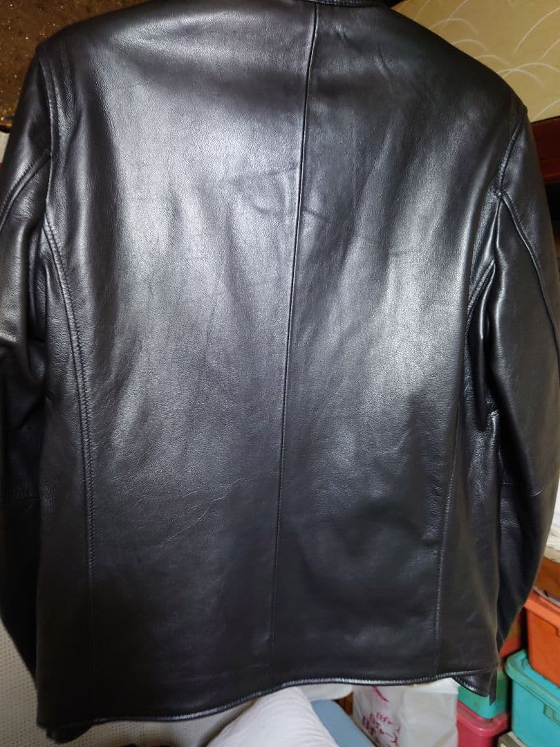 新品未使用　ナノ・ユニバース　シープレザーライダースジャケット