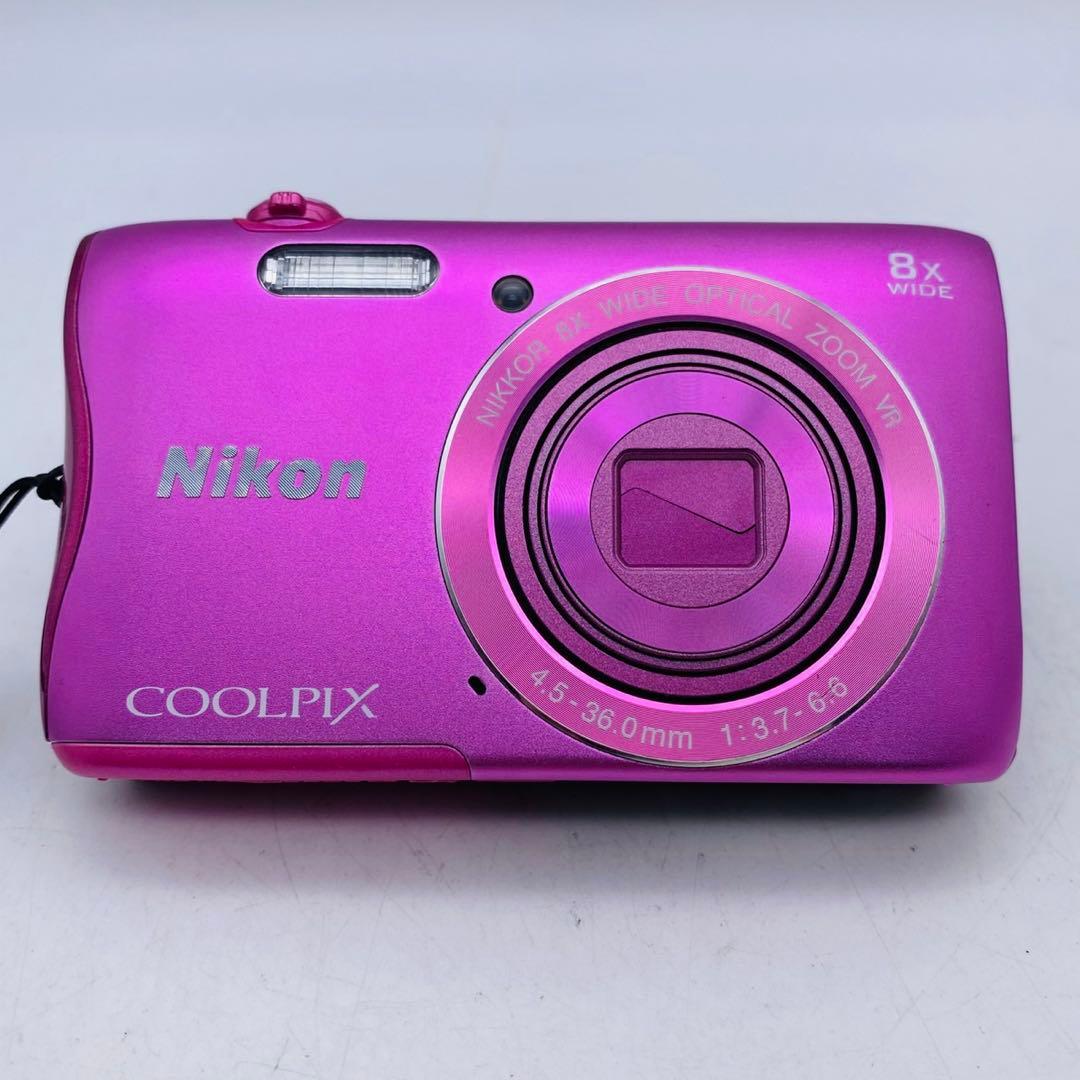 ★【美品動作確認済み】Nikon COOLPIX S3700