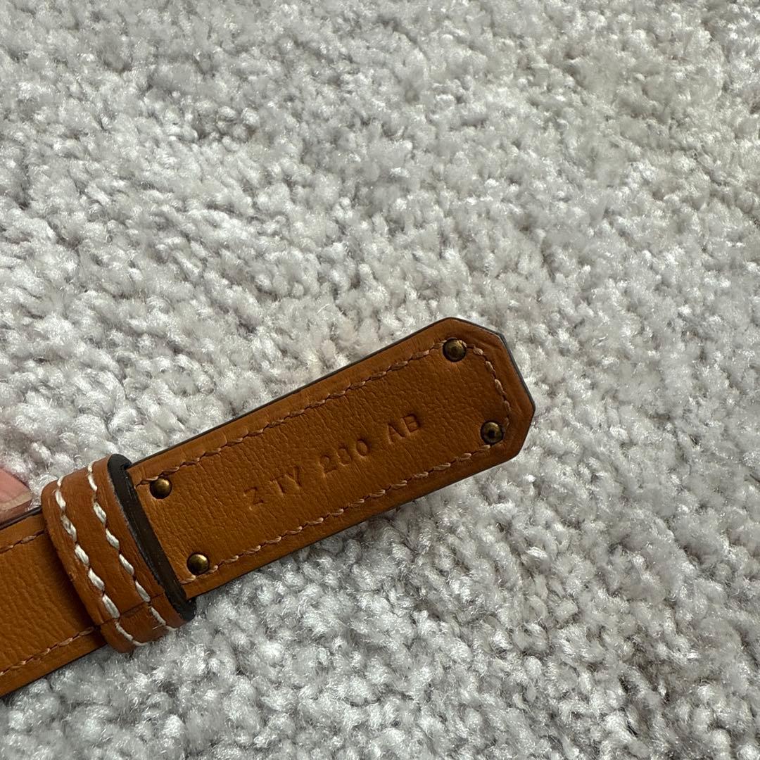 正規品　HERMES ケリー ベルト ゴールド