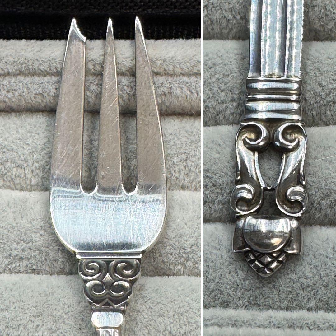 おまとめ。2点。ジョージ・ジェンセン Acorn エコーン　デザートフォーク①