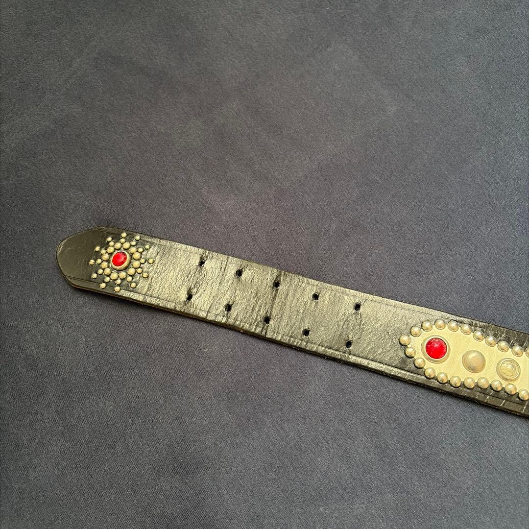 BUCO スタッズベルト　Ｗ30