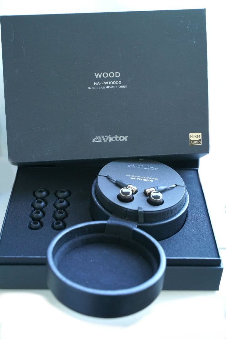 【極美品】JVC HA-FW10000 wood ケンウッド　KENWOOD