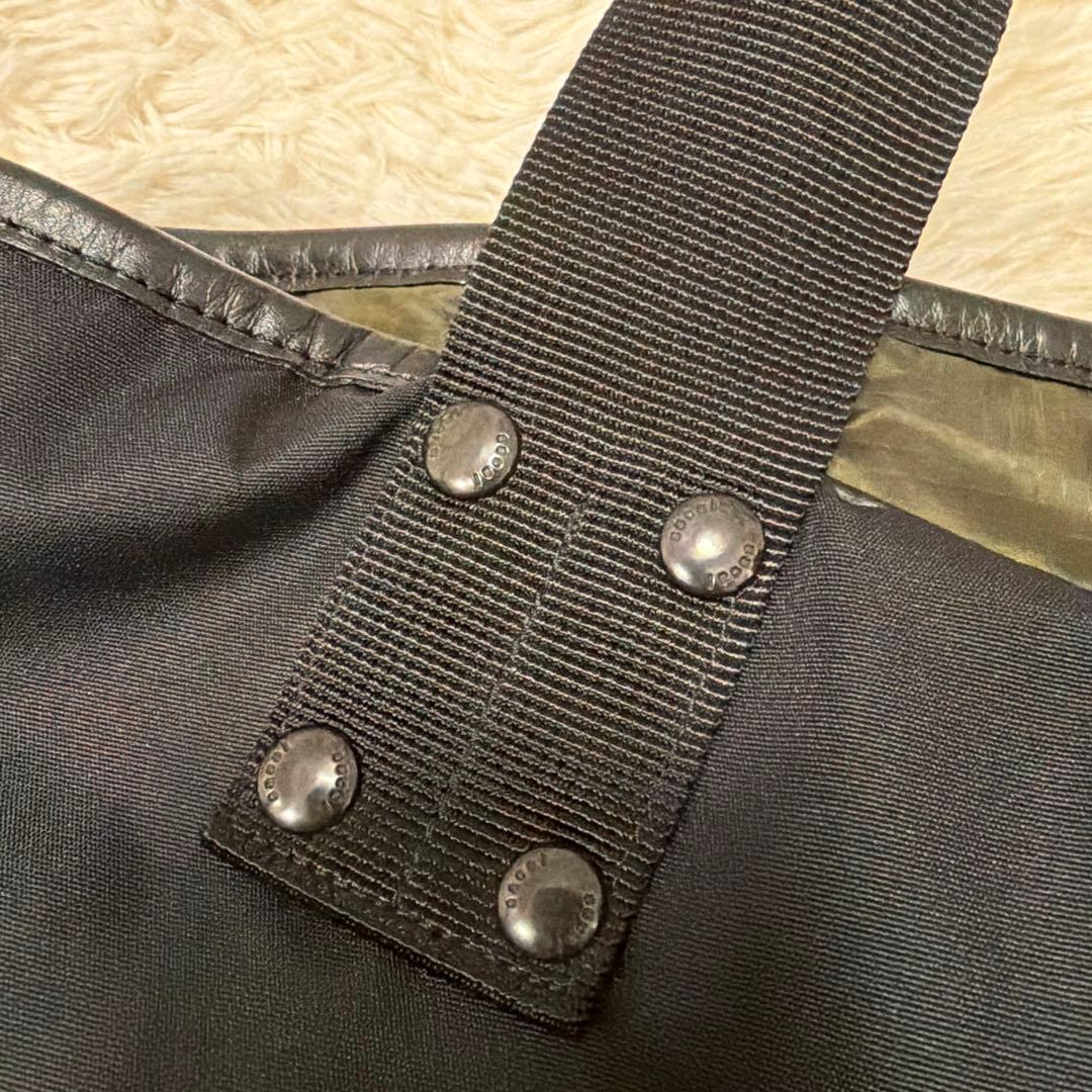 正規品　sacai 24-0698sブラックナイロン トートバッグ