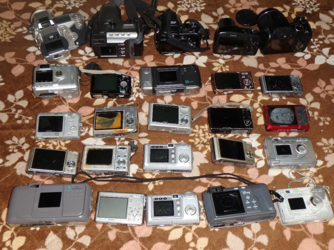 ジャンク デジタルカメラ 25台 まとめ セット