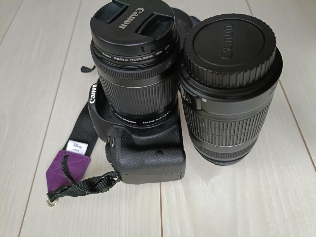 値下げ 美品　Canon EOS Kiss X7 レンズ2本付き