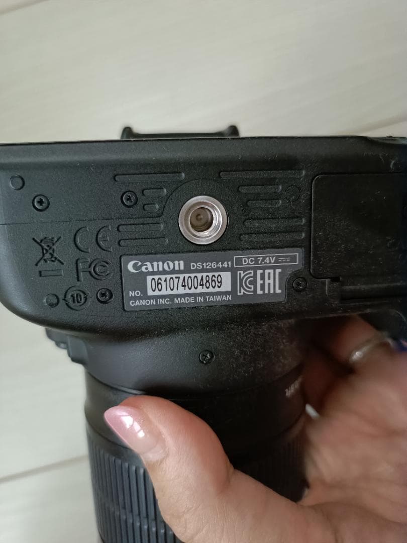 値下げ 美品　Canon EOS Kiss X7 レンズ2本付き