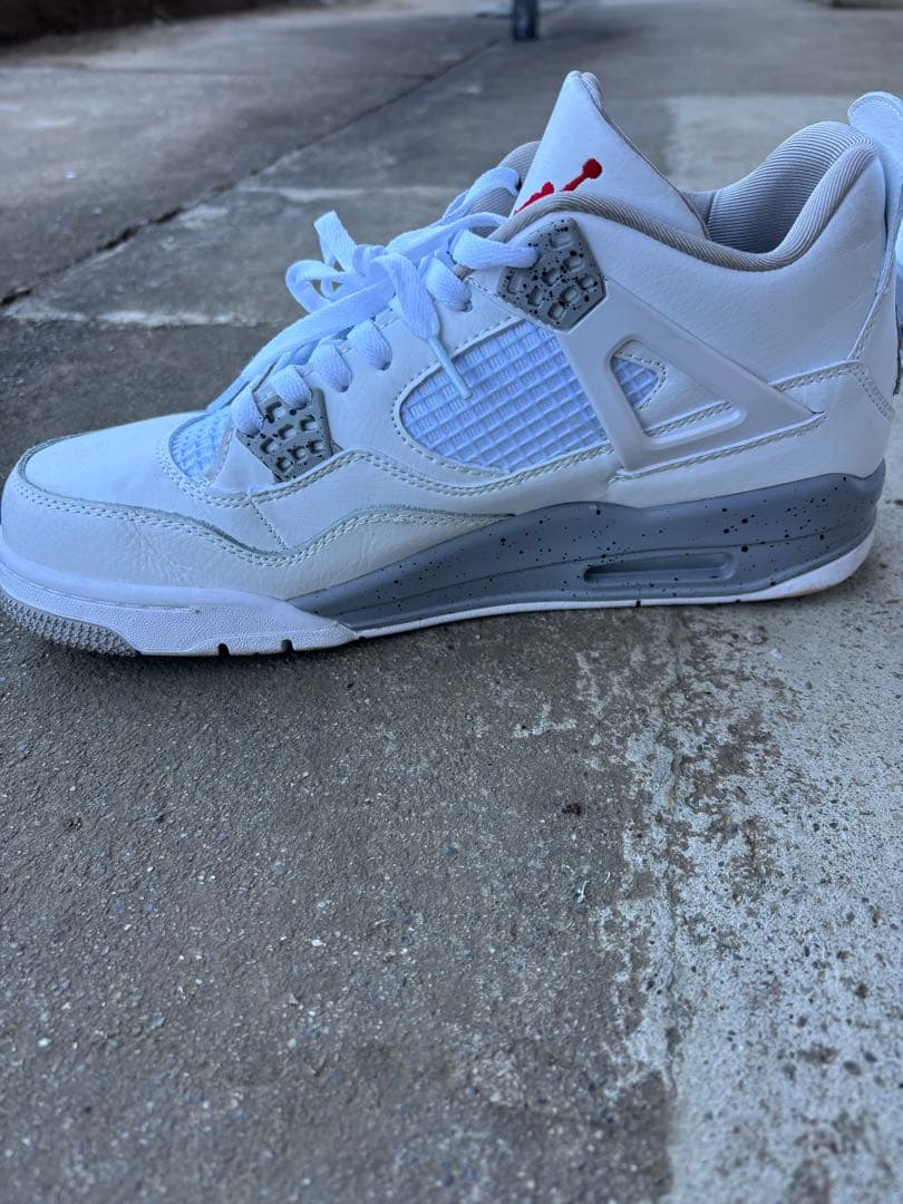 NIKE Air Jordan 4 TechWhite ホワイトオレオ 28cm