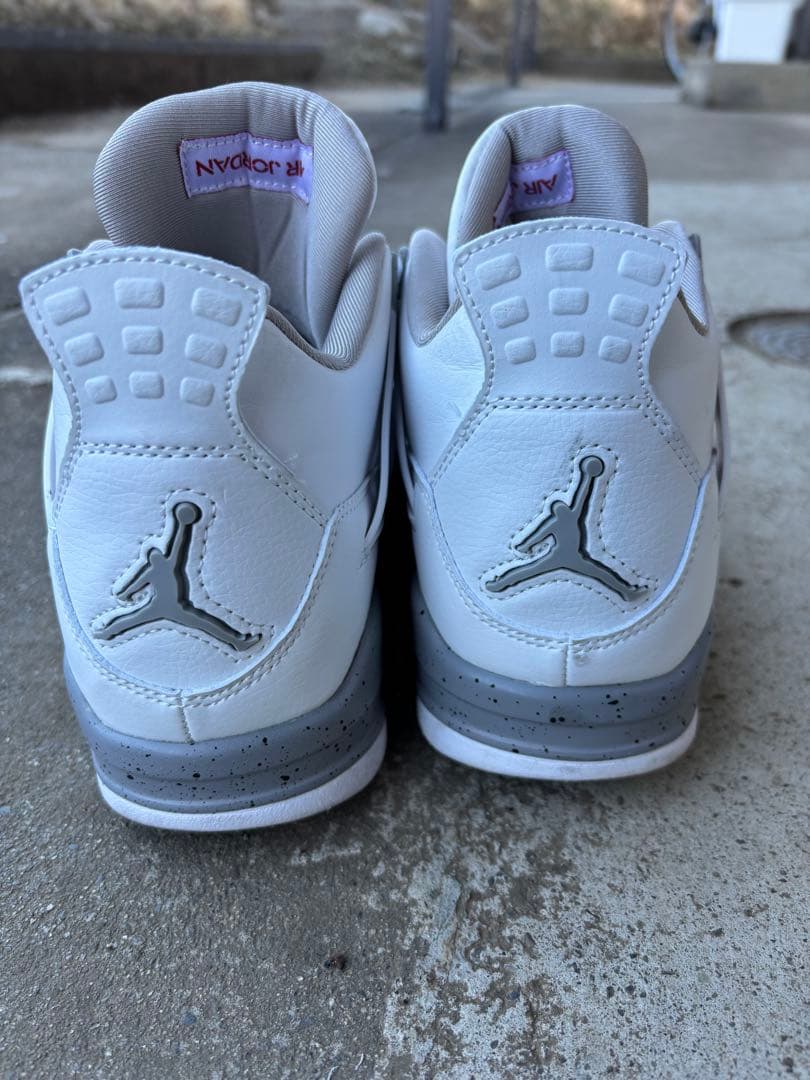 NIKE Air Jordan 4 TechWhite ホワイトオレオ 28cm