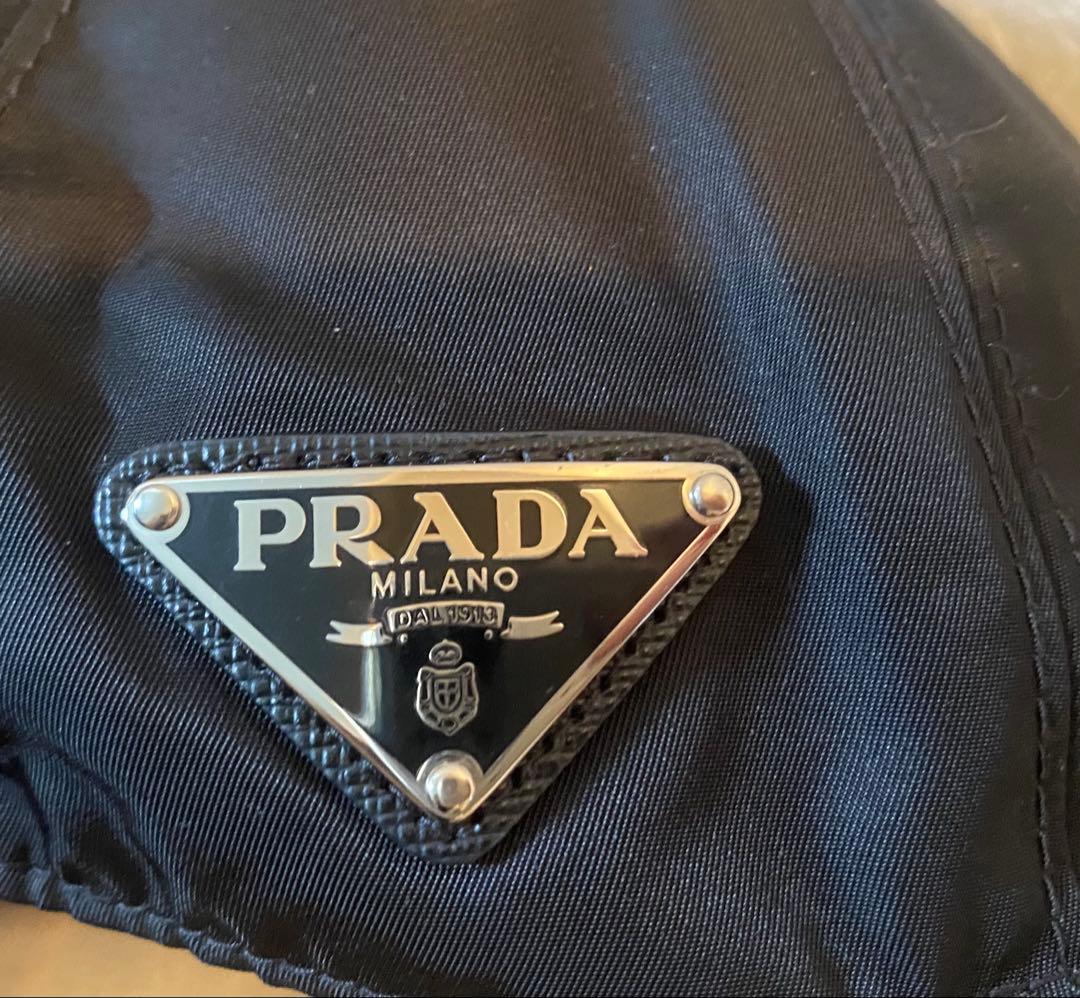 正規品PRADA RE-NYLON ベースボールキャップ Sサイズ