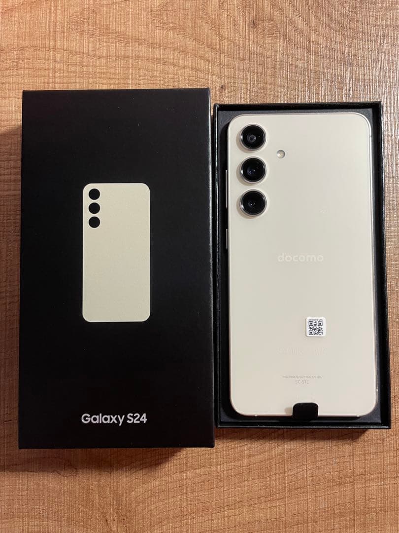 Galaxy S24 SC-51E Samsung アンバーイエロー