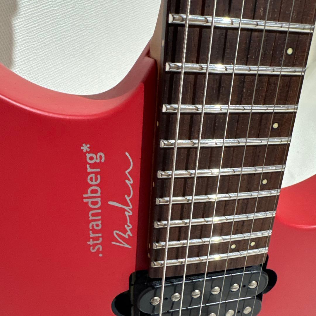 strandberg boden essential エレキギター レッド