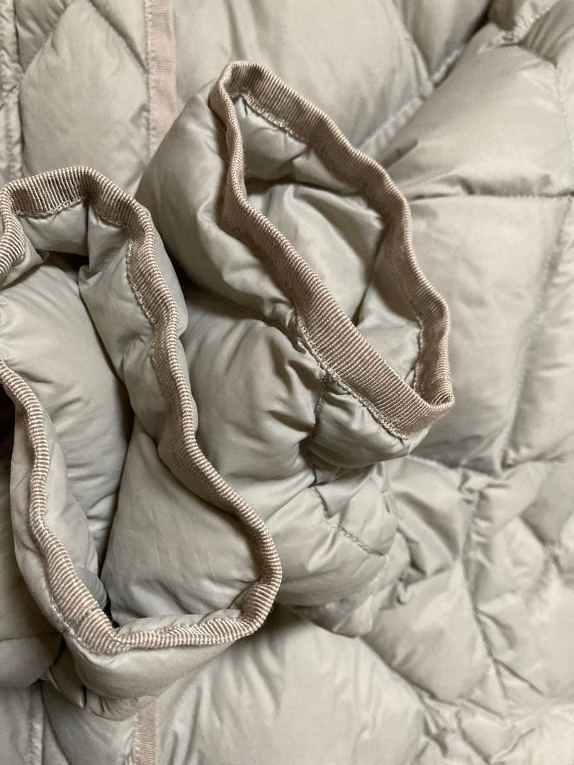 URBAN RESEARCH DOORS キルティングダウンジャケットグレージュ