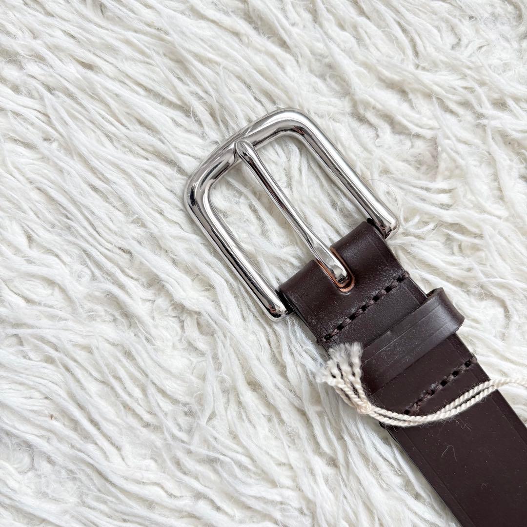 未使用タグ付き　Whitehouse Cox Bridel Leather 茶色