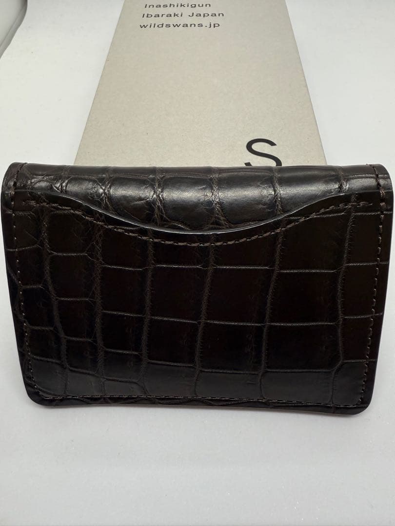 【限定品】WILD SWANS クロコ　タング　ほぼ未使用