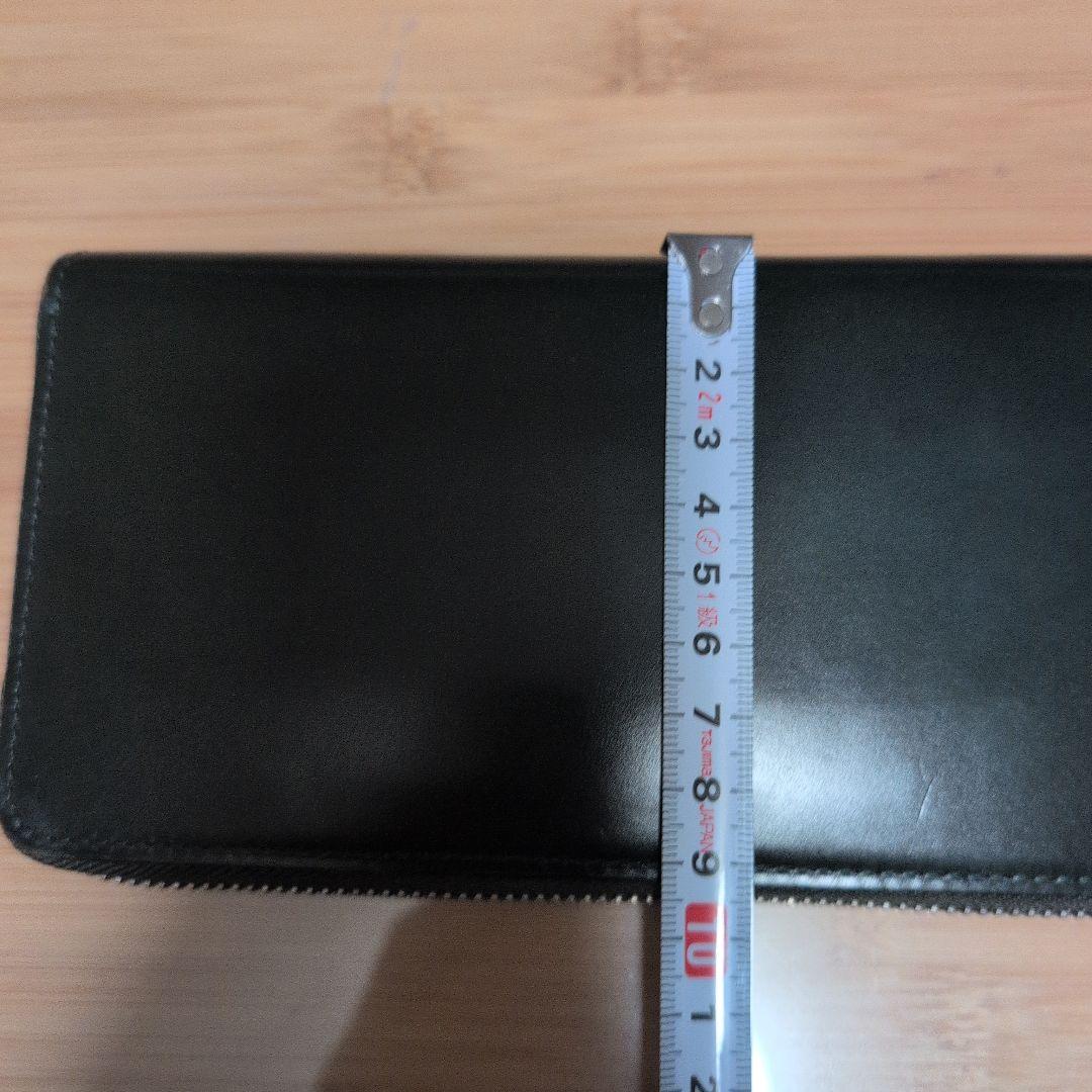 土屋鞄 長財布 コードバン ファスナーロングパース（ダークグリーン）