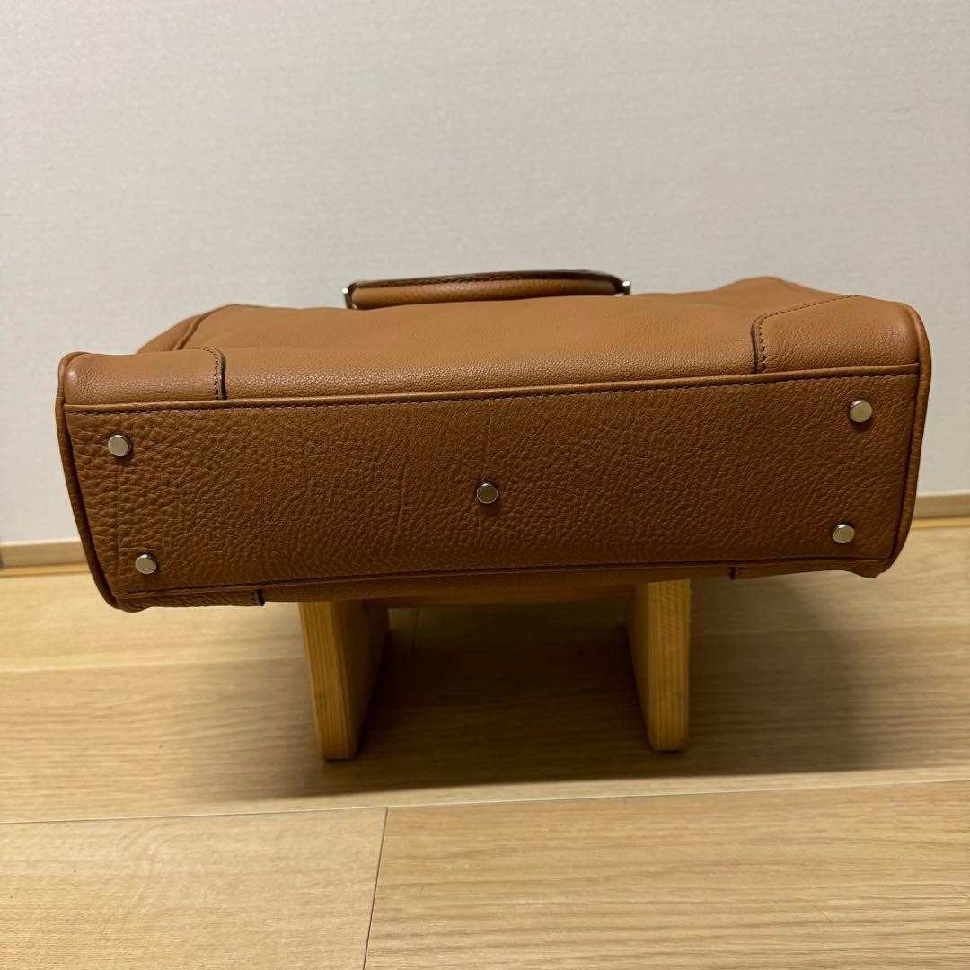 極上！銀座ヨシノヤ　ドイツシュリンク　ジップトップ　ビジネストートバッグ　A4