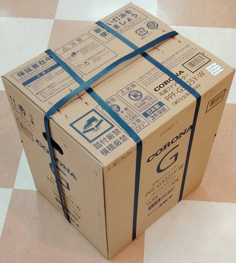 ☆PPF-G3225Y(W) 石油ファンヒーター corona シェルホワイト