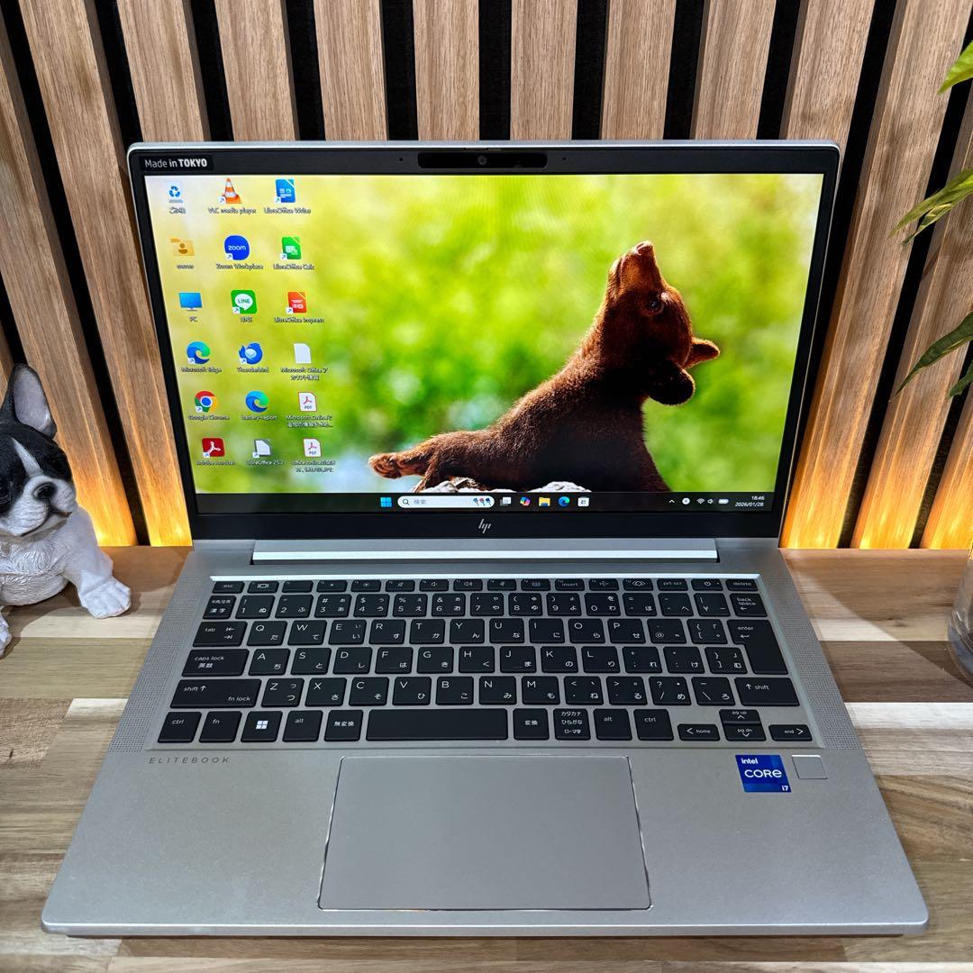 準美品2023年モデル‼️HP☘最高峰i7☘SSD512GB☘ノートパソコン